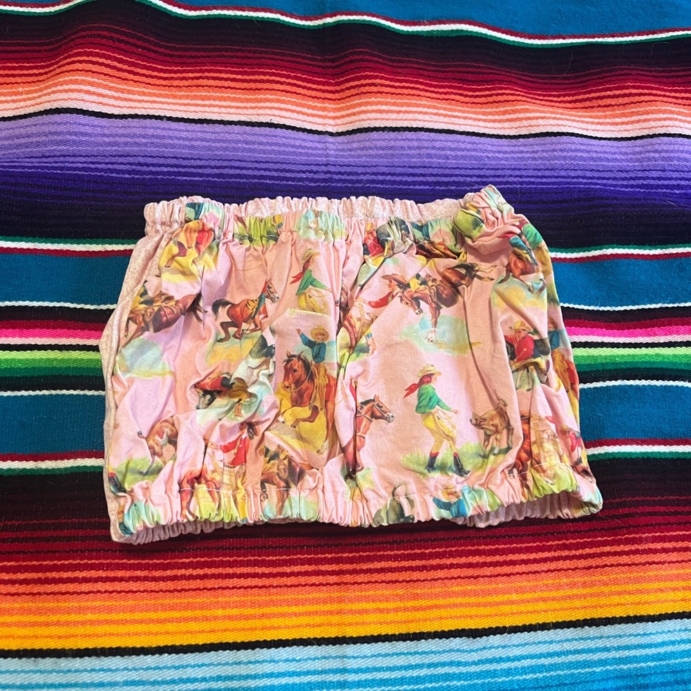 Buckskin Babes OG western crop top